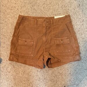 American Eagle Outfitters Women's Tan/brown Cargo Shorts
